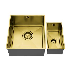 AXIXUNO SET B – 355U & 150U SHORT HALF BOWL GOLD BRASS